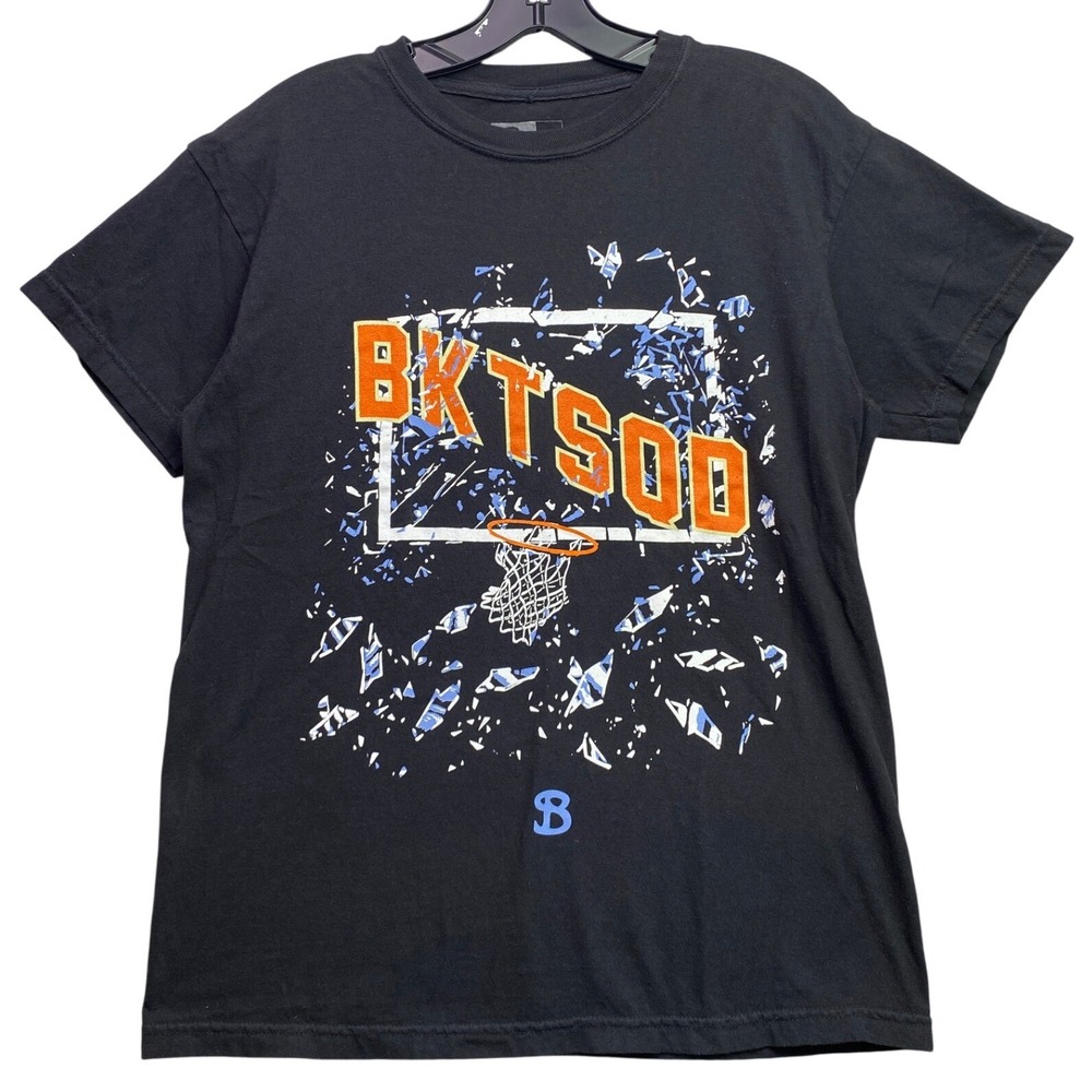 BKTSQD Shirt Youth Extra Large Basketball Hoops Athleisure Everyday‎ Streetwear